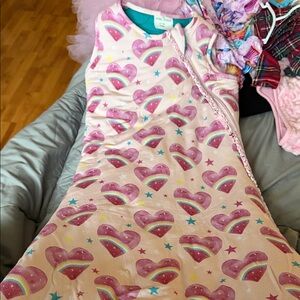 Posh Peanut Pink Heart Sleep Sack